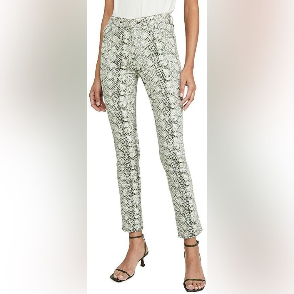 AG Adriano Goldschmied The Mari High Rise Straight Jeans 25x27